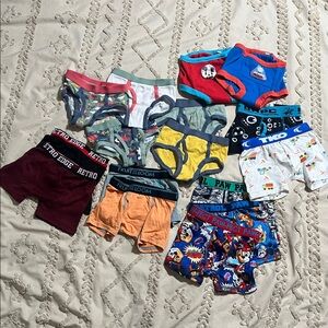 Paw Patrol Blue and Red Boys' Underwear Set 16 pairs